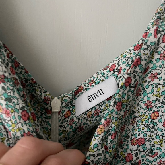 Multicolored ruched mini dress - Picture 4 of 6